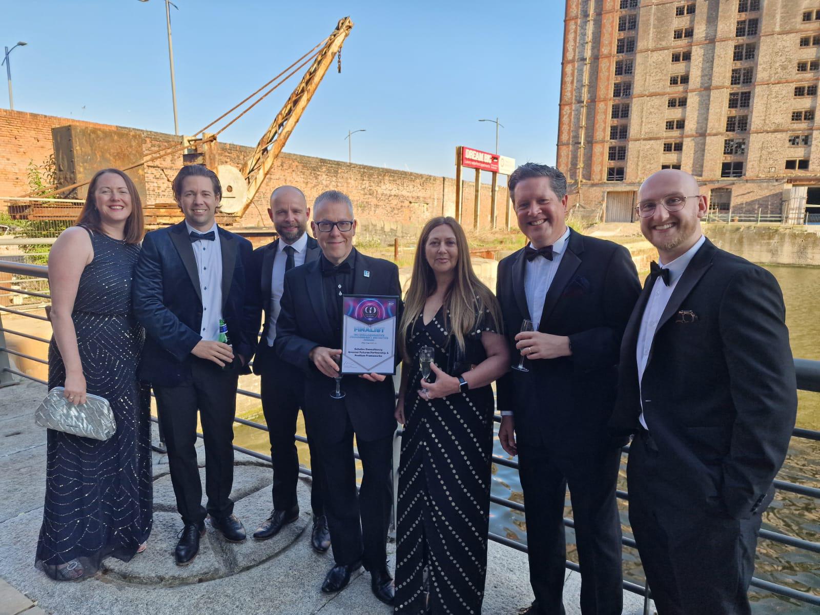 Team Pic @ GO Awards 2025 Echelon Consultancy at GO Awards 2025 in Liverpool