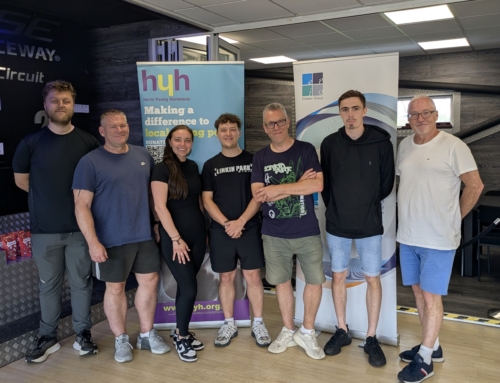 Echelon takes to the track for homeless charity