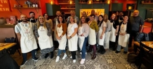 Peter - Team meeting - pasta making