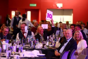 Echelon Conference gala dinner - auction