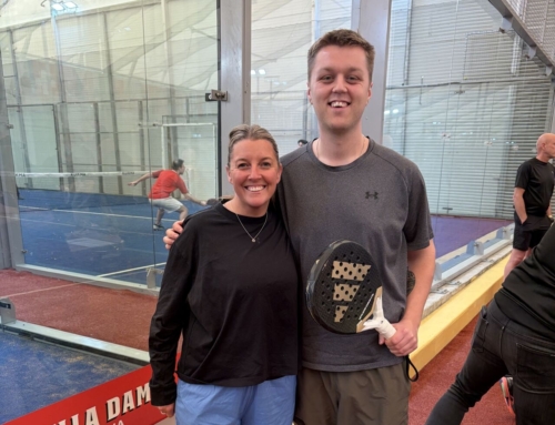 Joey Barron represents Echelon in sector padel tournament